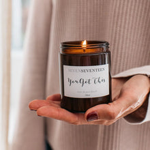 Load image into Gallery viewer, YOU GOT THIS / ROSE & PATCHOULI CANDLE