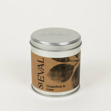 Load image into Gallery viewer, Grapefruit & Lime Scented Tin Candle