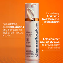 Load image into Gallery viewer, biolumin-c heat aging protector spf50
turn down heat ageing, turn up radiance
