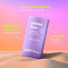 Load image into Gallery viewer, golden hour hydrating spf30 stick
protect, clarify, hydrate &amp; glow
