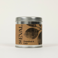 Load image into Gallery viewer, Grapefruit &amp; Lime Scented Tin Candle
