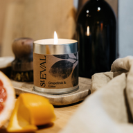 Load image into Gallery viewer, Grapefruit &amp; Lime Scented Tin Candle
