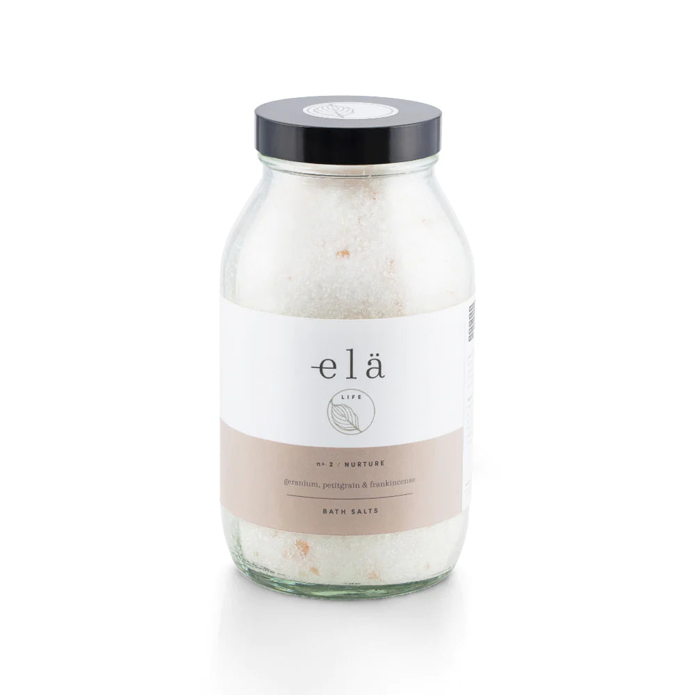 ELA LIFE NURTURE NO 2 BATH SALTS 500ML