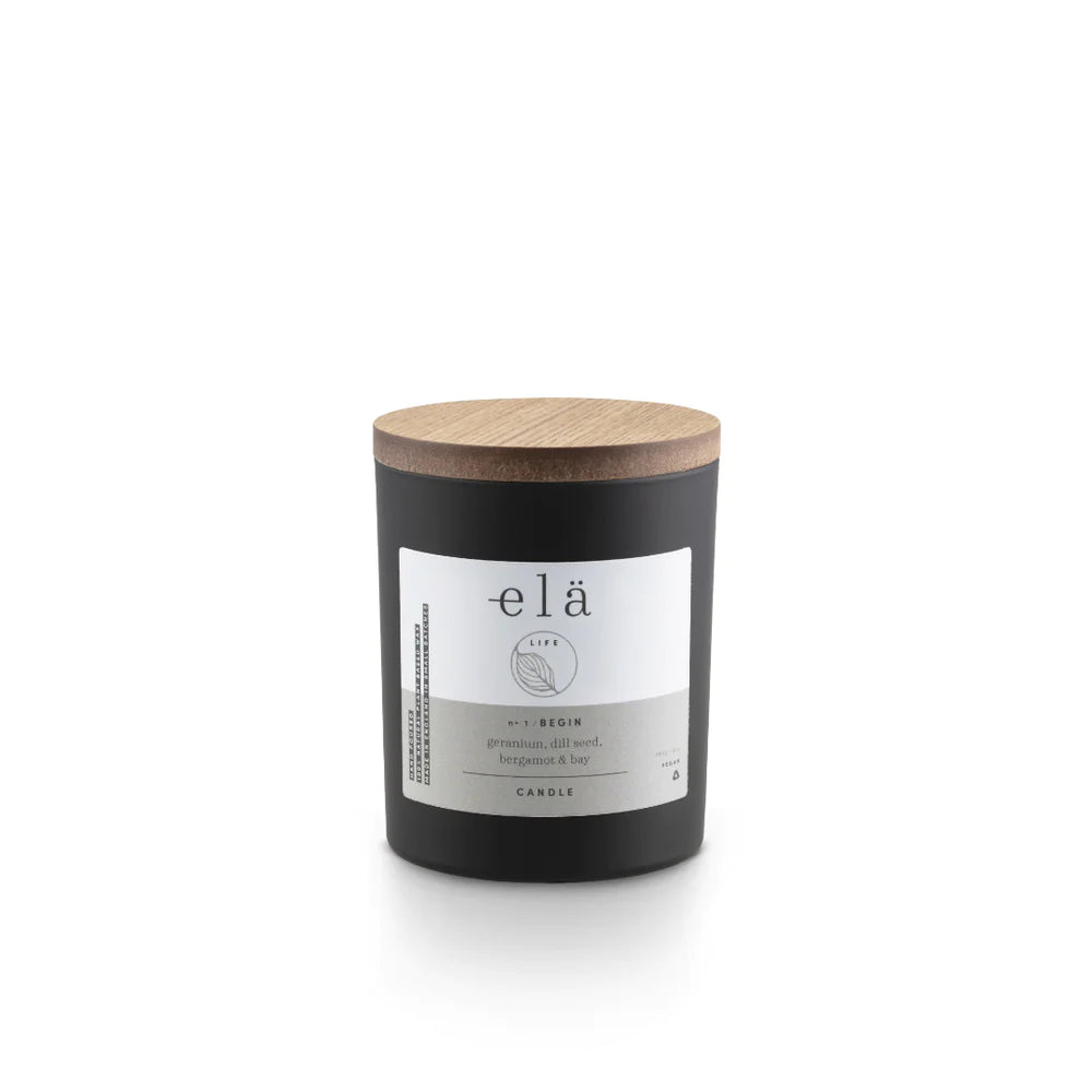 ELA LIFE BEGIN NO 1 CANDLE