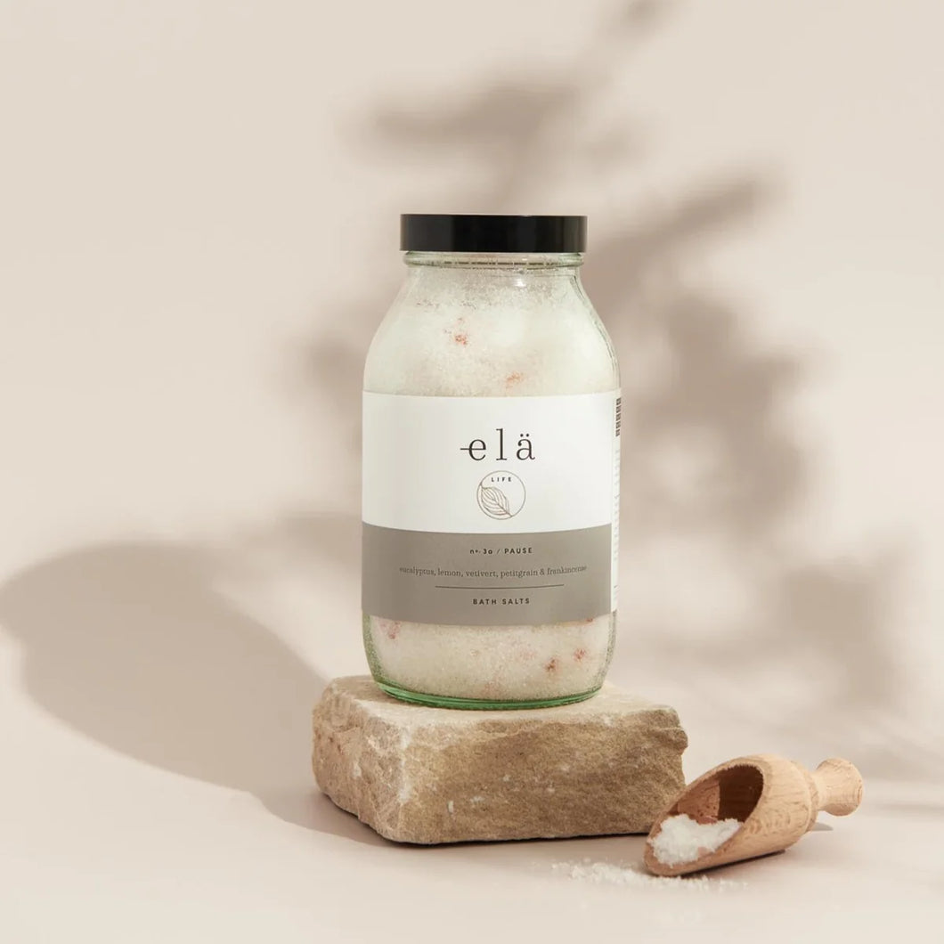 ELA LIFE PAUSE NO 3A BATH SALTS 500ML