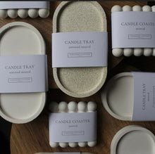 Load image into Gallery viewer, OVAL TRAY Oval shaped concrete tricket tray
